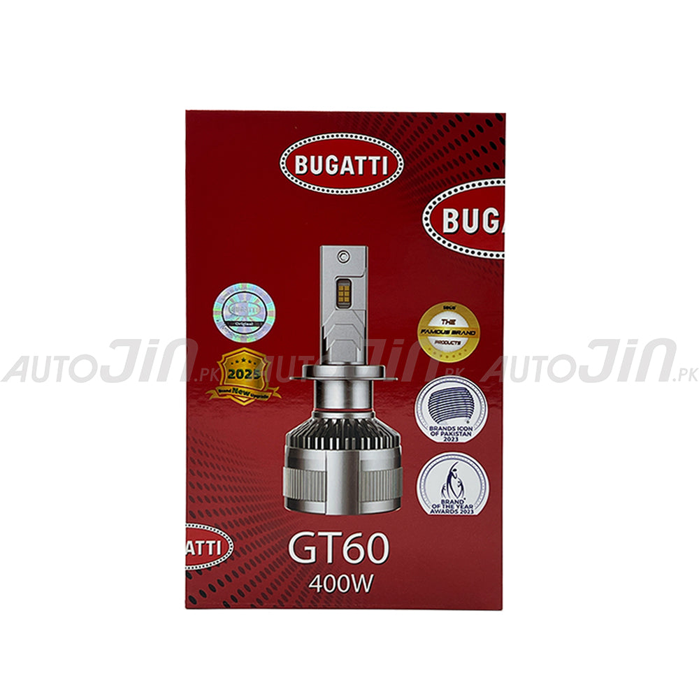Bugatti GT60 Car Led 40000LM 6500K - 400W - 2025 New Edition (3 Month Warranty)