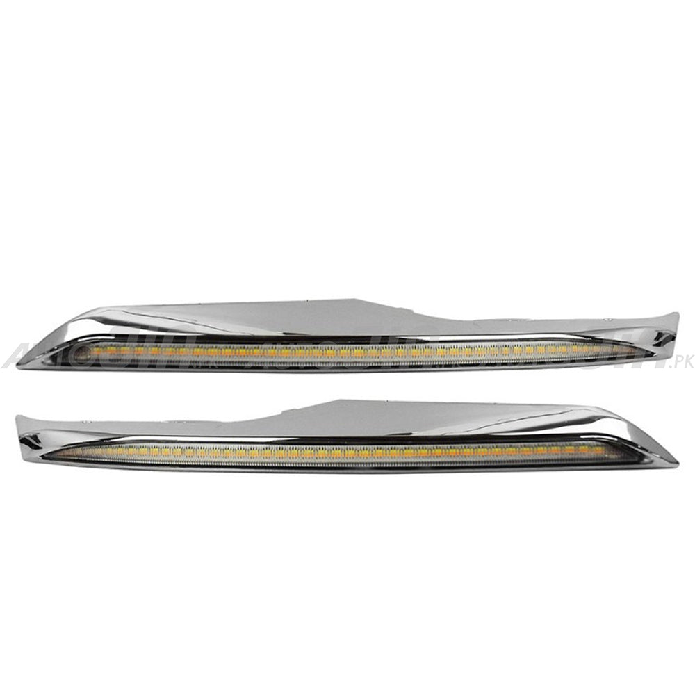 Proton X70 2021 DRL - Daytime Running Lights - LED - Chrome