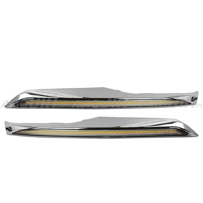 Proton X70 2021 DRL - Daytime Running Lights - LED - Chrome