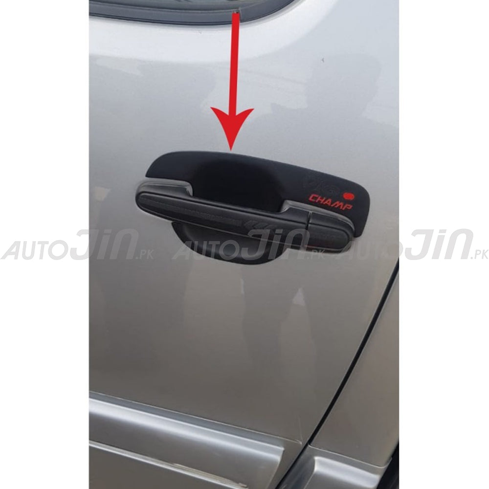 TOYOTA HILUX VIGO CHAMP 2012 INNER DOOR HANDLE COVER BLACK