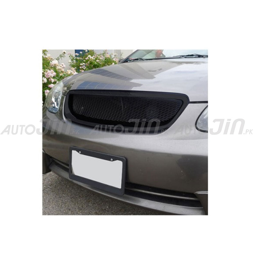 Toyota Corolla 2003 - 2008 Black ABS Mesh Grill