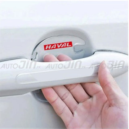 Haval 8 Pcs Car Door Handle Door Bowl Protector Transparent
