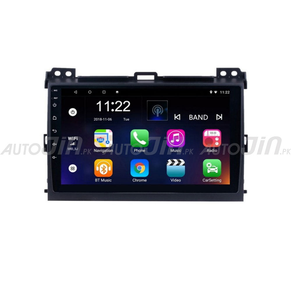 Toyota Land Cruiser Prado 2004-09 Android Touch Screen Multimedia Android Player GPS - Wi-Fi - Navigation - Mirror Link(6 Month Warranty)