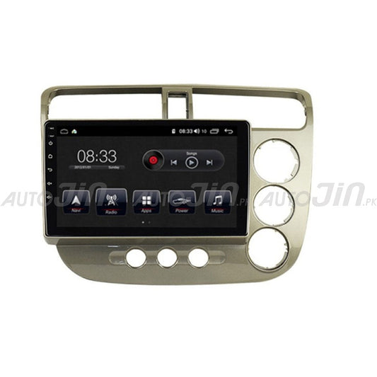 Honda Civic 2001-05 Android Touch Screen Multimedia Android Player GPS - Wi-Fi - Navigation - Mirror Link(6 Month Warranty)