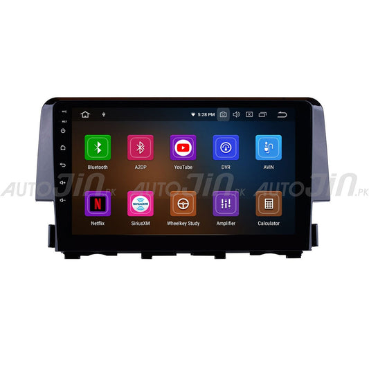 Honda Civic 2016-21 Android Touch Screen Multimedia Android Player GPS - Wi-Fi - Navigation - Mirror Link(6 Month Warranty)