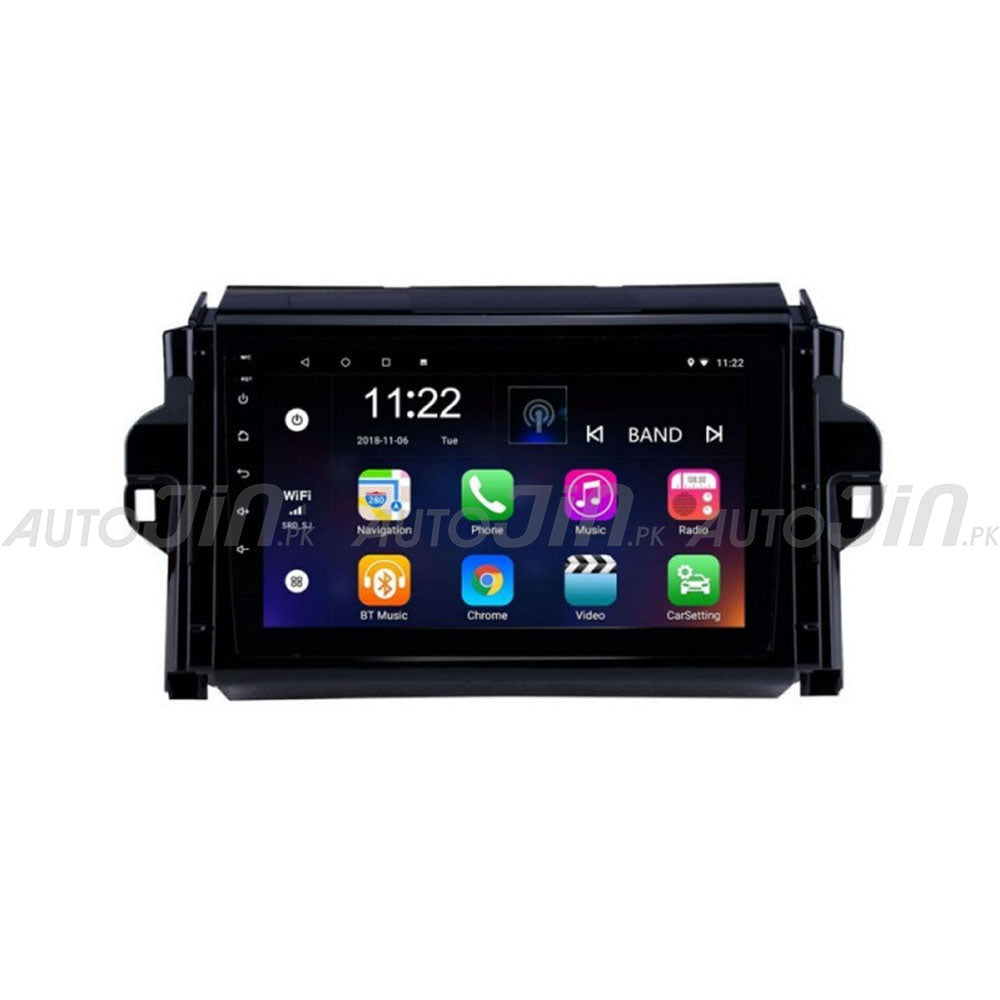 Toyota Fortuner 2017-22 Android Touch Screen Multimedia Android Player GPS - Wi-Fi - Navigation - Mirror Link(6 Month Warranty)