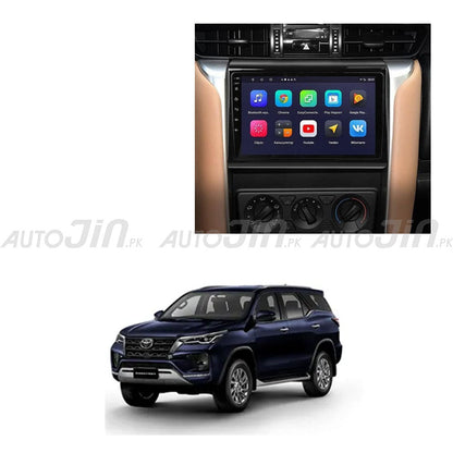 Toyota Fortuner 2017-22 Android Touch Screen Multimedia Android Player GPS - Wi-Fi - Navigation - Mirror Link(6 Month Warranty)