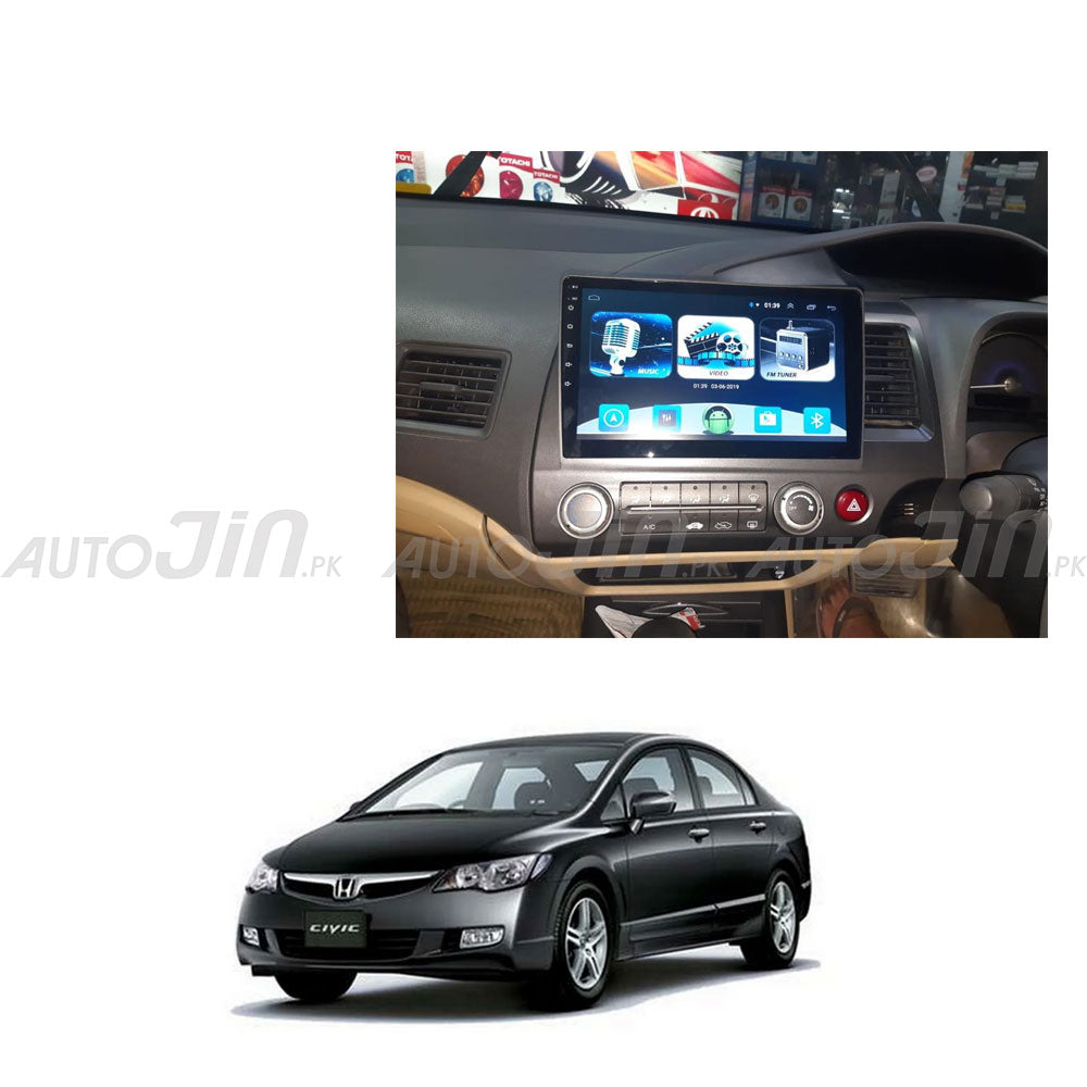 Honda Civic Reborn 2007-2012 Android Touch Screen Multimedia Android Player GPS - Wi-Fi - Navigation - Mirror Link(6 Month Warranty)