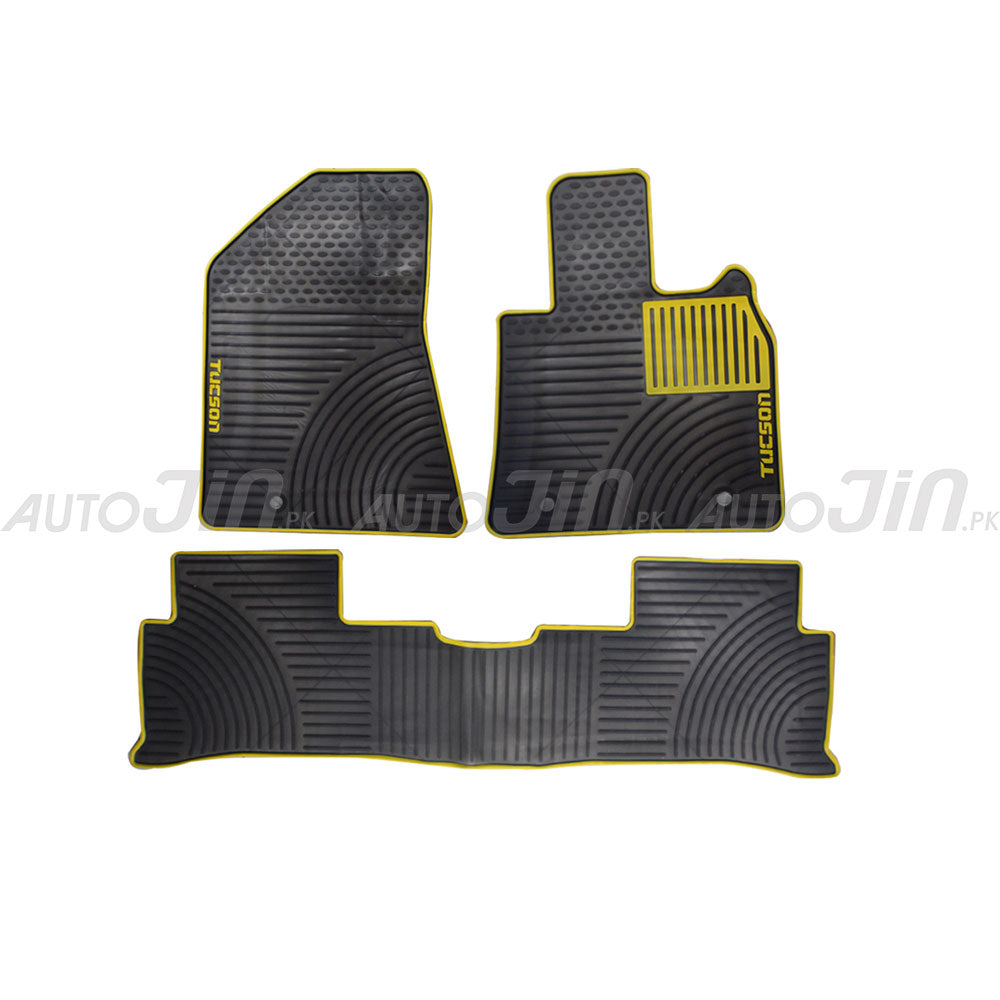 Hyundai Tucson PVC Floor Mats Black 2021