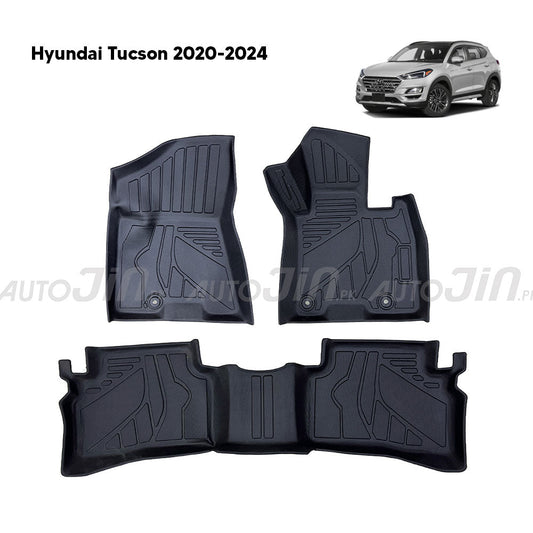 Hyundai Tucson 2020-2024 TPE Floor Mats Premium