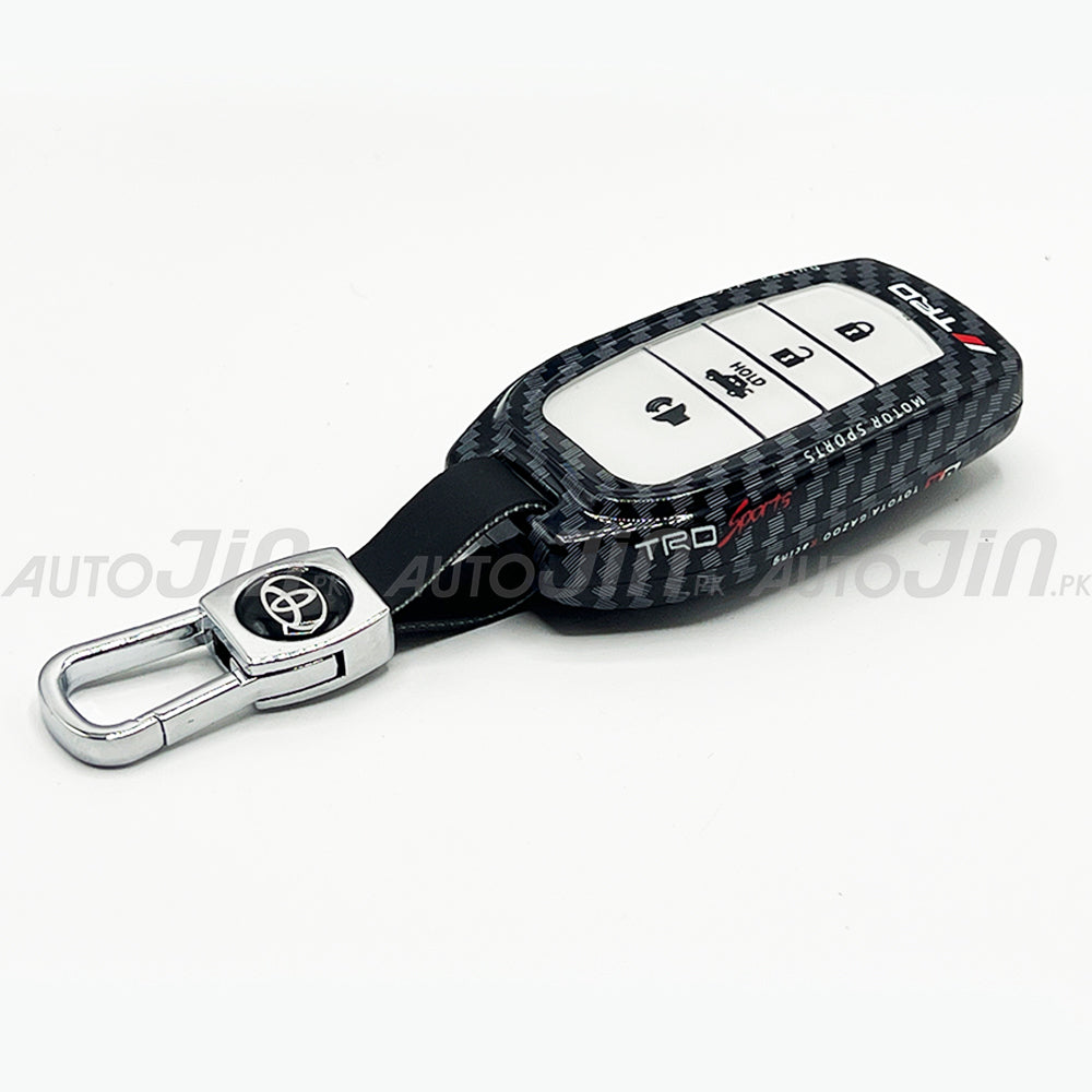 Toyota Fortuner 2021-2022 Carbon Key Cover